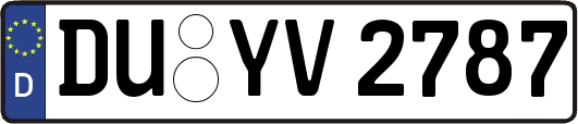 DU-YV2787