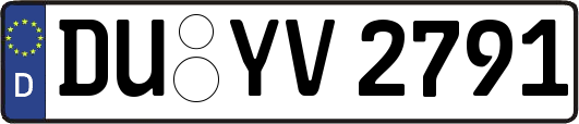 DU-YV2791