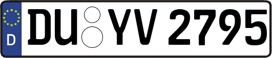 DU-YV2795