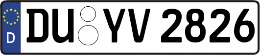 DU-YV2826