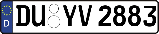 DU-YV2883