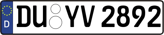 DU-YV2892