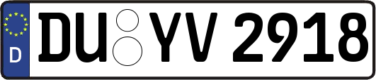 DU-YV2918