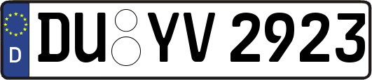 DU-YV2923