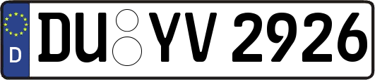 DU-YV2926