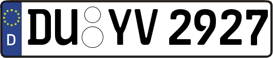 DU-YV2927