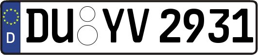 DU-YV2931