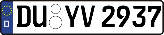 DU-YV2937