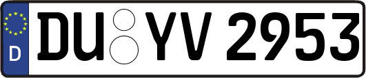 DU-YV2953