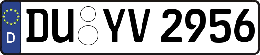 DU-YV2956