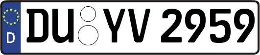 DU-YV2959