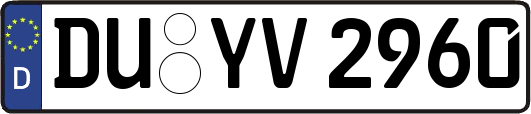 DU-YV2960