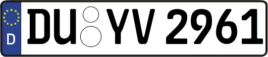 DU-YV2961