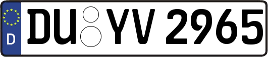 DU-YV2965