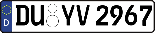 DU-YV2967
