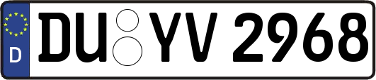 DU-YV2968