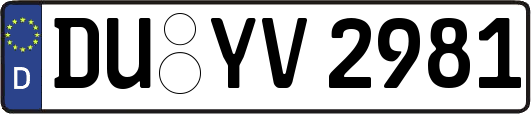 DU-YV2981