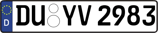 DU-YV2983