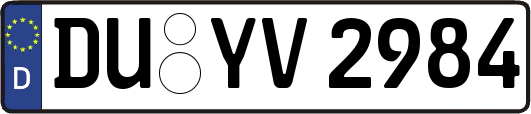 DU-YV2984