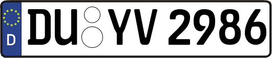 DU-YV2986