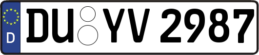 DU-YV2987