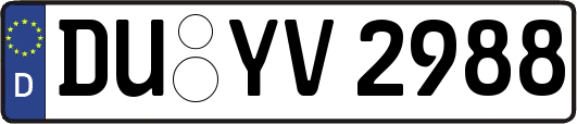 DU-YV2988