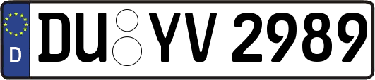 DU-YV2989