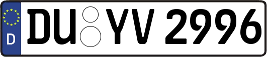 DU-YV2996