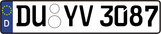 DU-YV3087