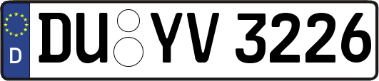 DU-YV3226