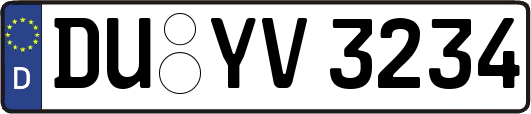 DU-YV3234