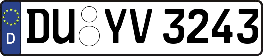 DU-YV3243