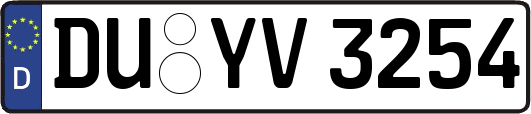 DU-YV3254