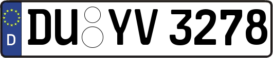 DU-YV3278