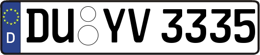 DU-YV3335