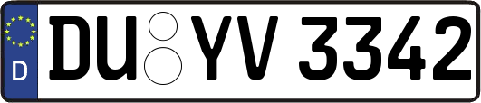 DU-YV3342