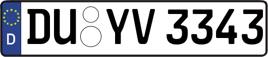 DU-YV3343