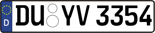 DU-YV3354