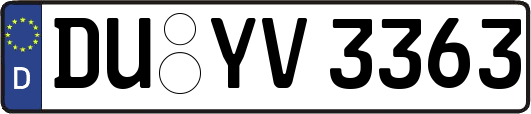 DU-YV3363