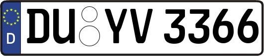 DU-YV3366
