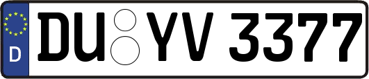 DU-YV3377