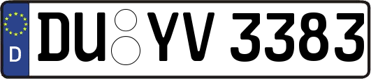 DU-YV3383