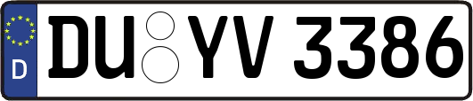 DU-YV3386