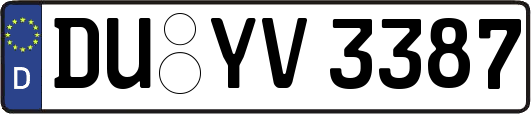 DU-YV3387