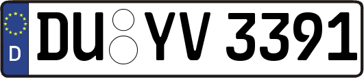 DU-YV3391
