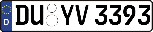 DU-YV3393