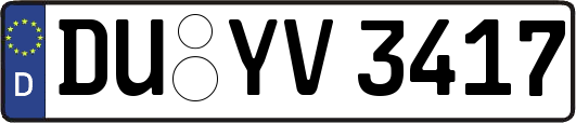 DU-YV3417