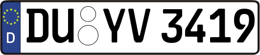 DU-YV3419