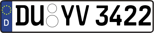 DU-YV3422