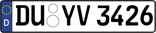 DU-YV3426